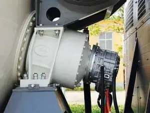 Mounted motor